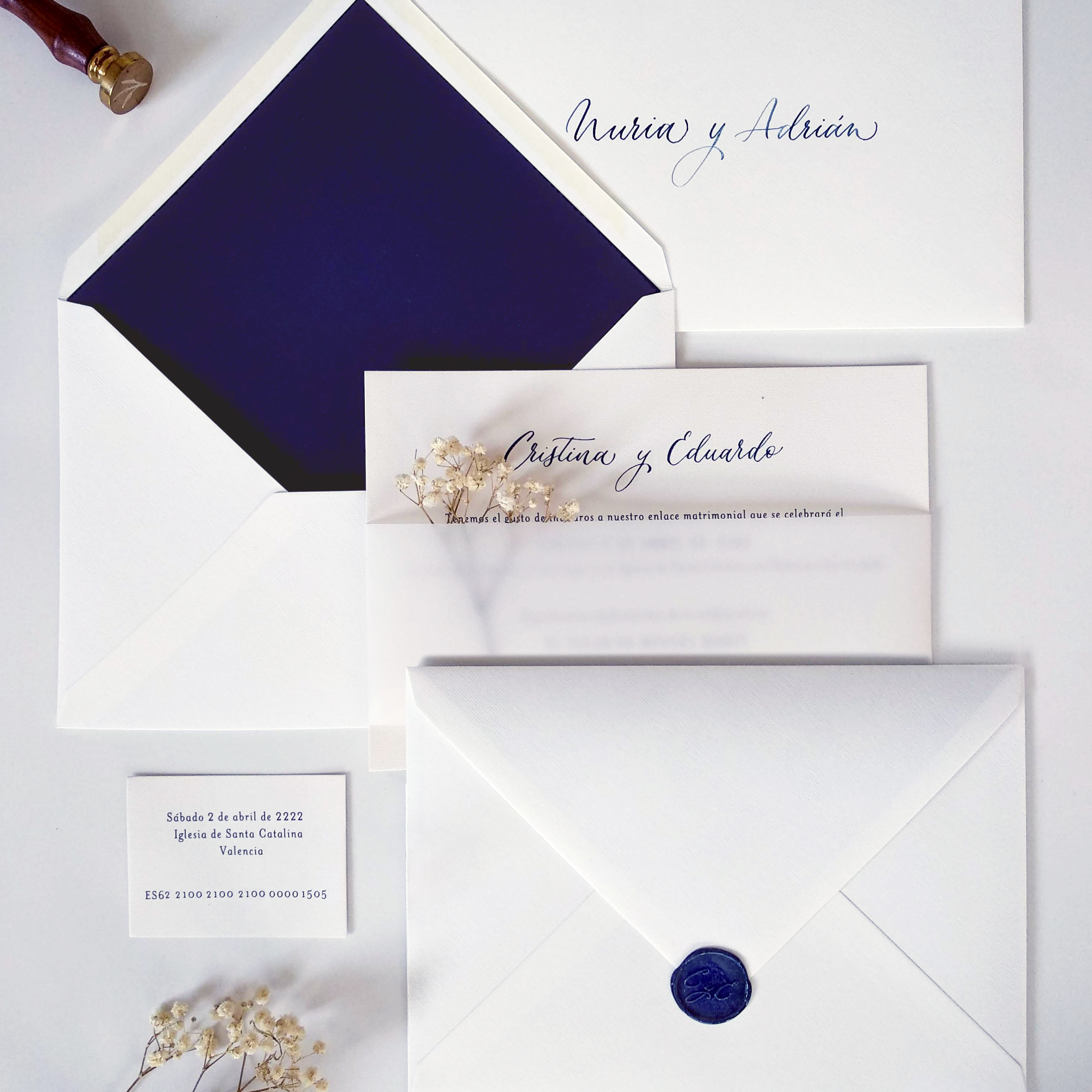 Invitaciones a medida para tu boda o evento